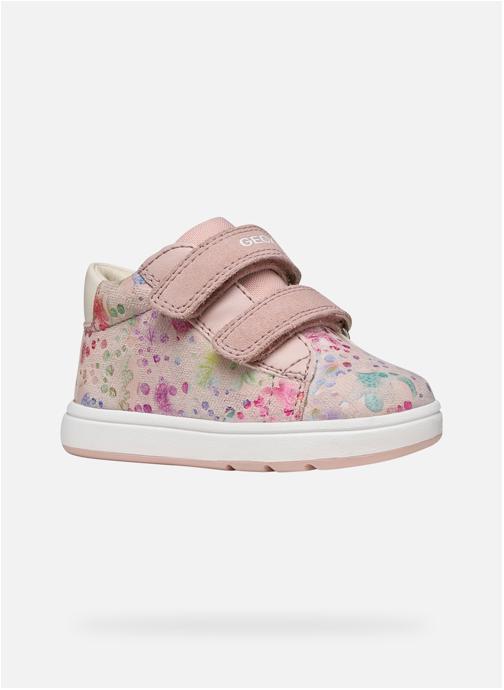 Geox Baskets basses BIGLIA BABY GIRL fille rose