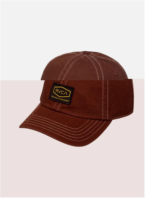 RVCA Casquettes Dayshift Overtime femme marron