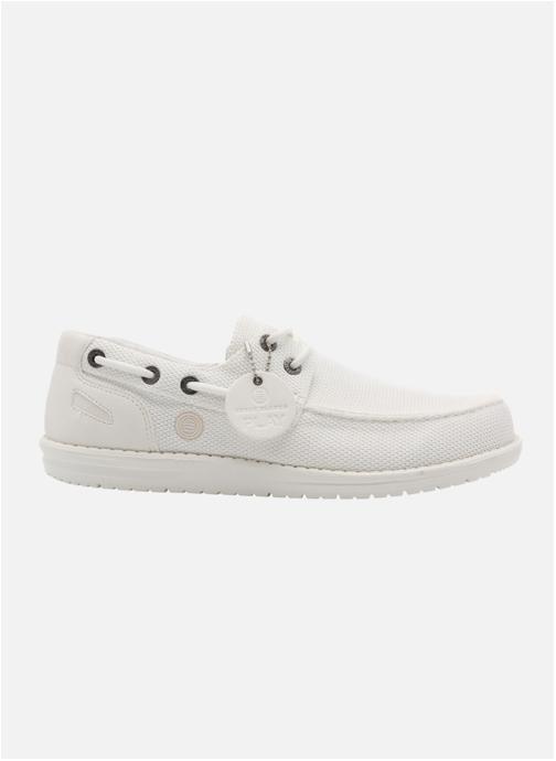 Serge Blanco Chaussures bateaux Socoa homme blanc