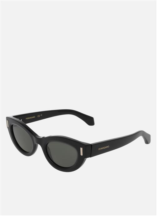 Salvatore Ferragamo Lunettes de soleil femme noir
