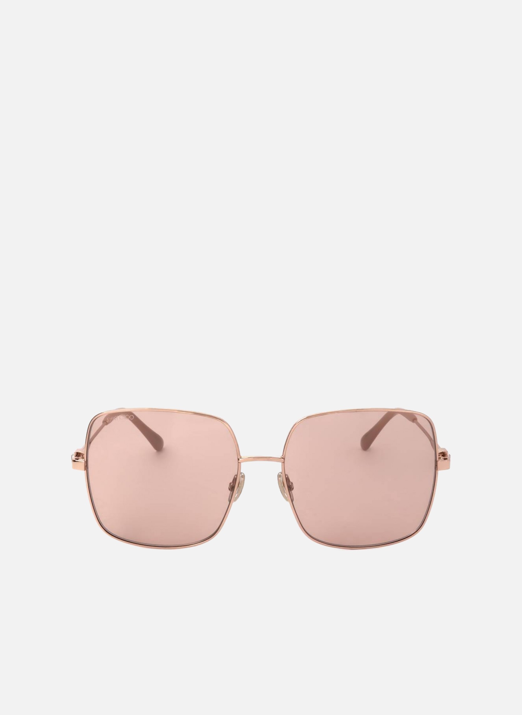 Lunettes de soleil femme or et bronze Jimmy Choo Lunettes de soleil femme or et bronze Or