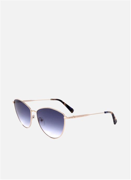 Longchamp Lunettes de soleil femme or et bronze