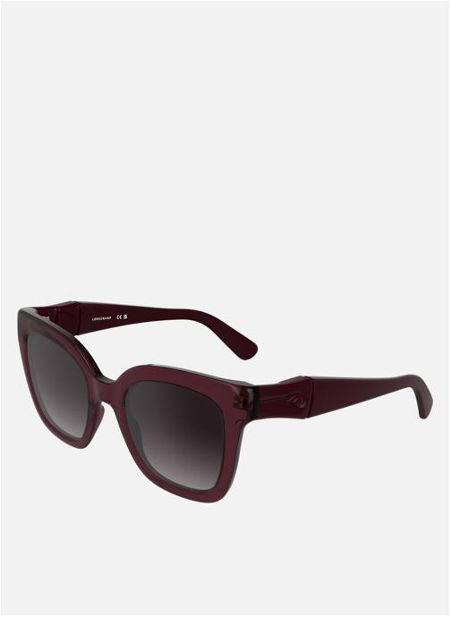 Longchamp Lunettes de soleil femme rouge