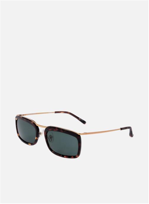 Linda Farrow Lunettes de soleil femme marron