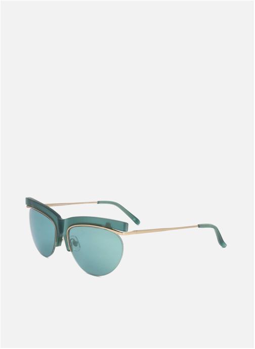 Linda Farrow Lunettes de soleil femme vert