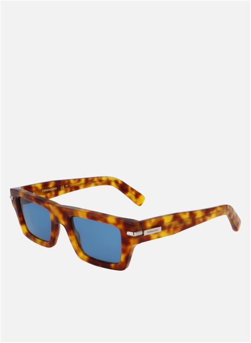 Salvatore Ferragamo Lunettes de soleil homme marron