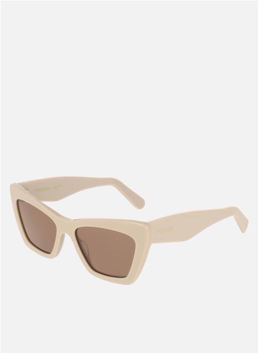 Salvatore Ferragamo Lunettes de soleil femme beige