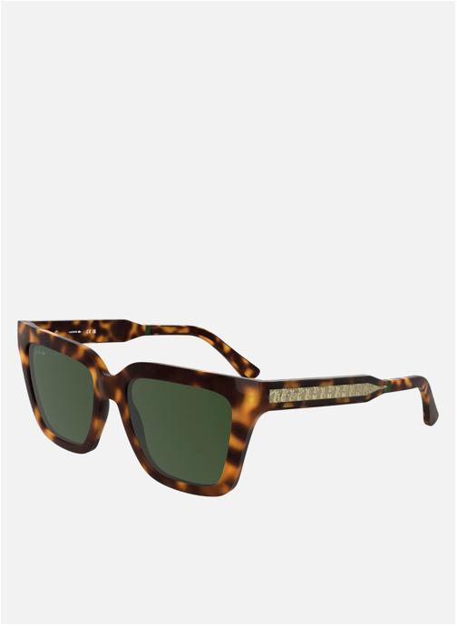 Lacoste Lunettes de soleil femme marron
