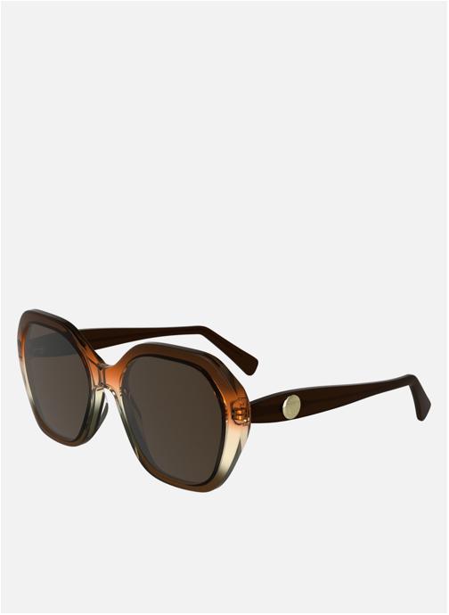 Longchamp Lunettes de soleil femme marron