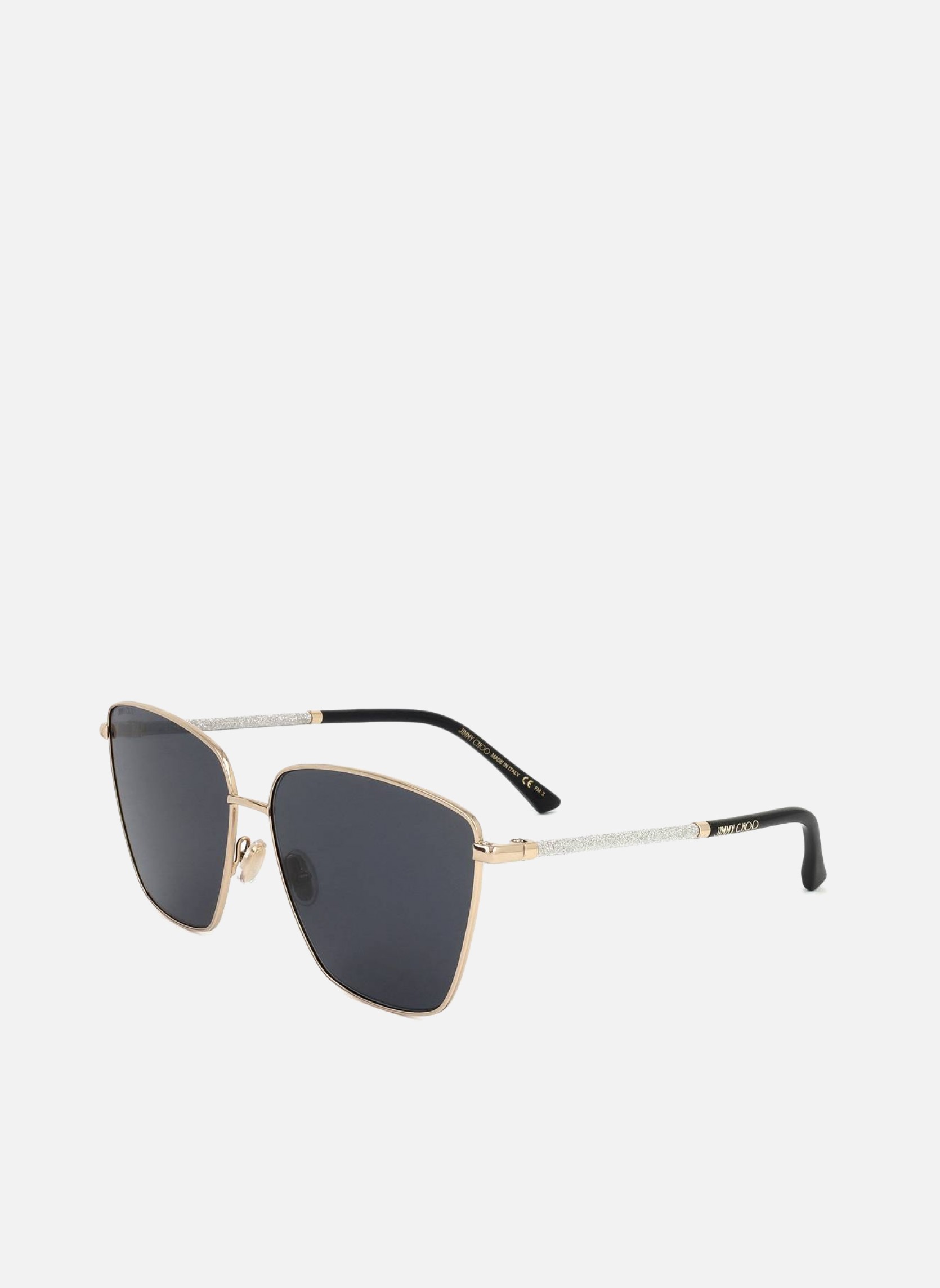 Lunettes de soleil femme noir Jimmy Choo Lunettes de soleil femme noir Noir