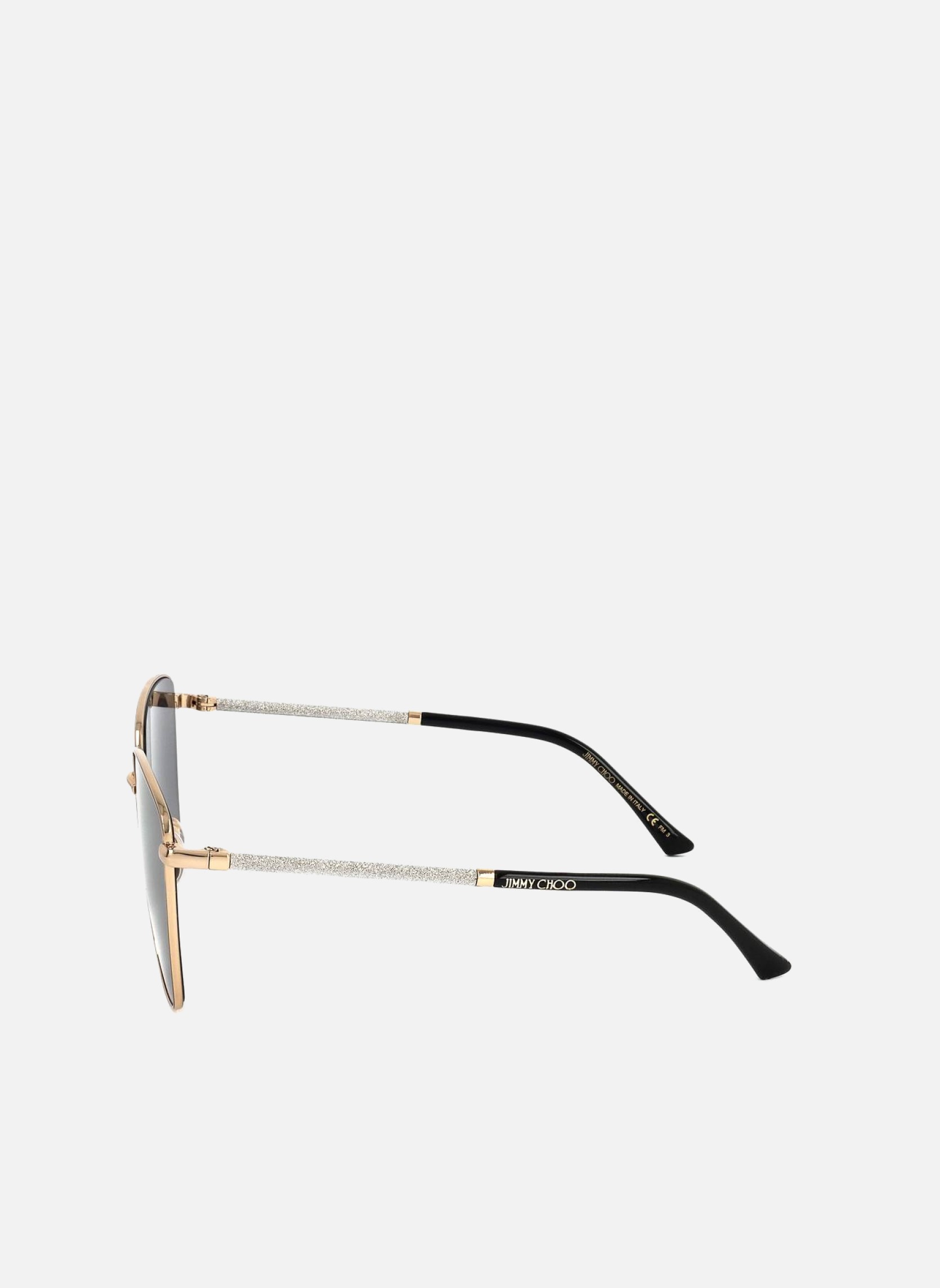 Lunettes de soleil femme noir Jimmy Choo Lunettes de soleil femme noir Noir