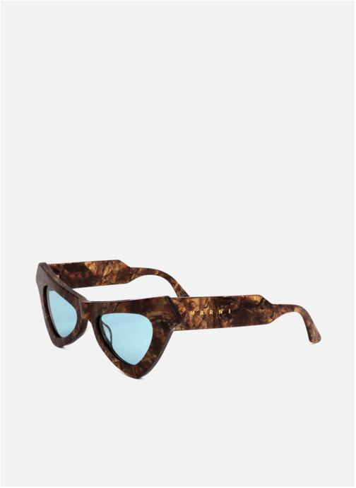 Marni Lunettes de soleil homme marron