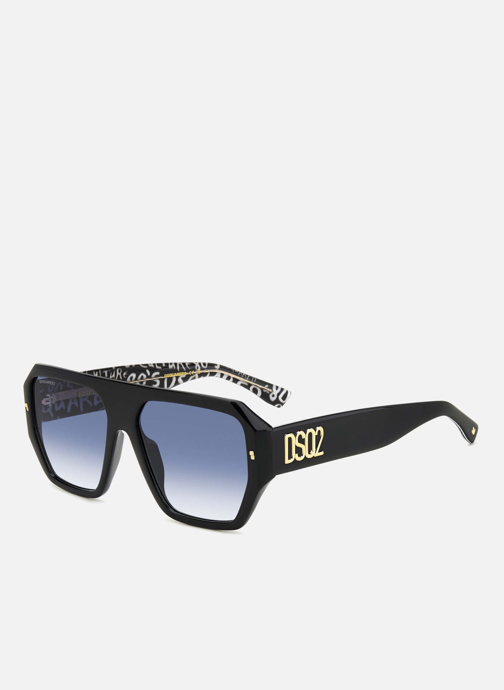 Lunettes de soleil homme noir Dsquared2 Lunettes de soleil homme noir Noir