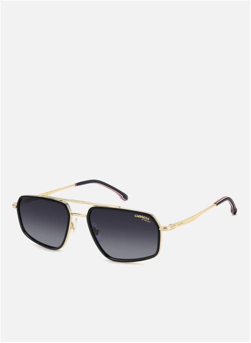 Carrera Lunettes de soleil homme or et bronze