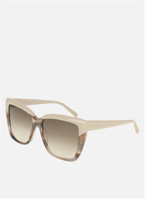 Salvatore Ferragamo Lunettes de soleil femme beige