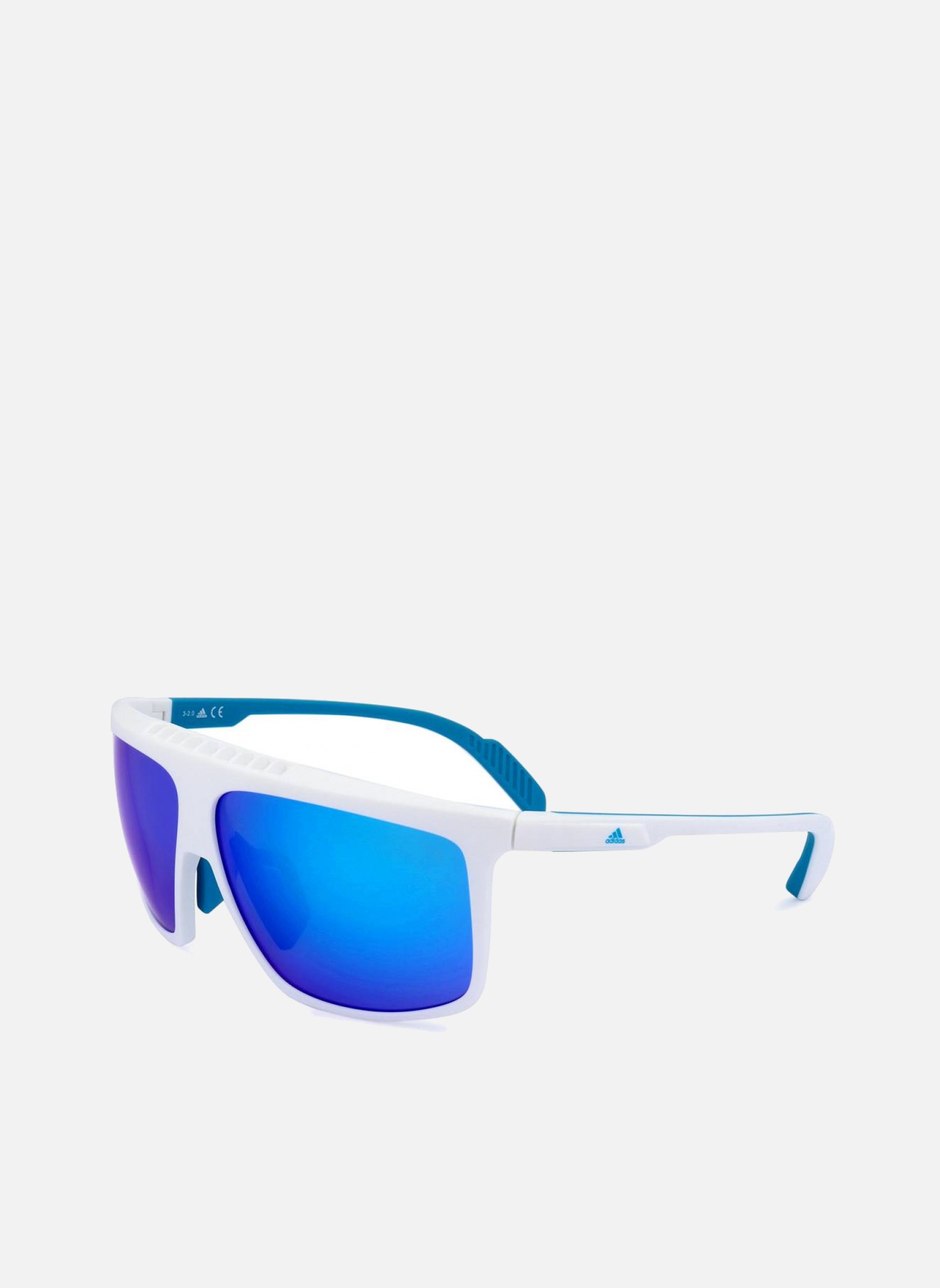 Lunettes de soleil homme blanc Adidas Sport Lunettes de soleil homme blanc Blanc
