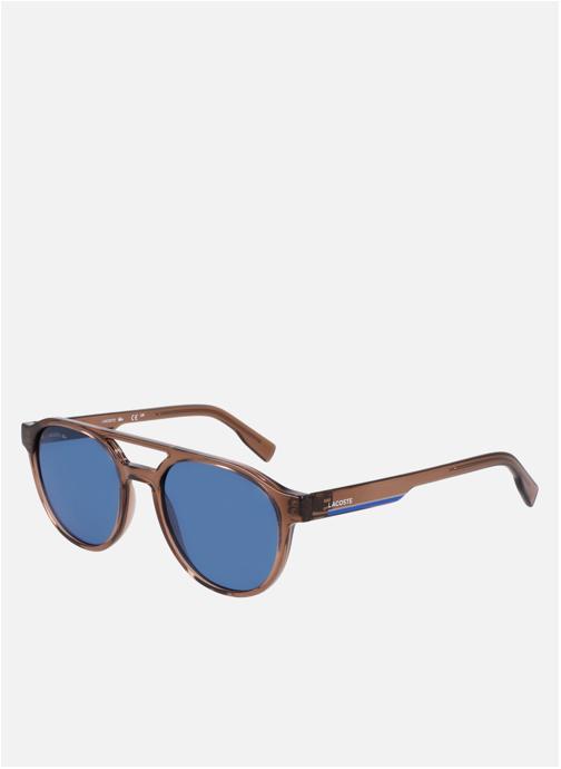 Lacoste Lunettes de soleil homme marron