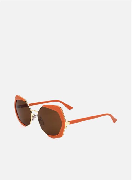 Marni Lunettes de soleil femme orange