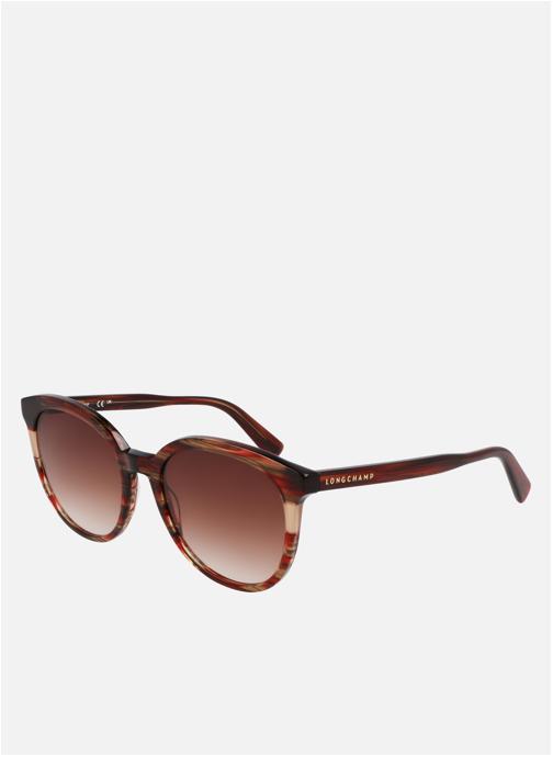 Longchamp Lunettes de soleil femme rouge