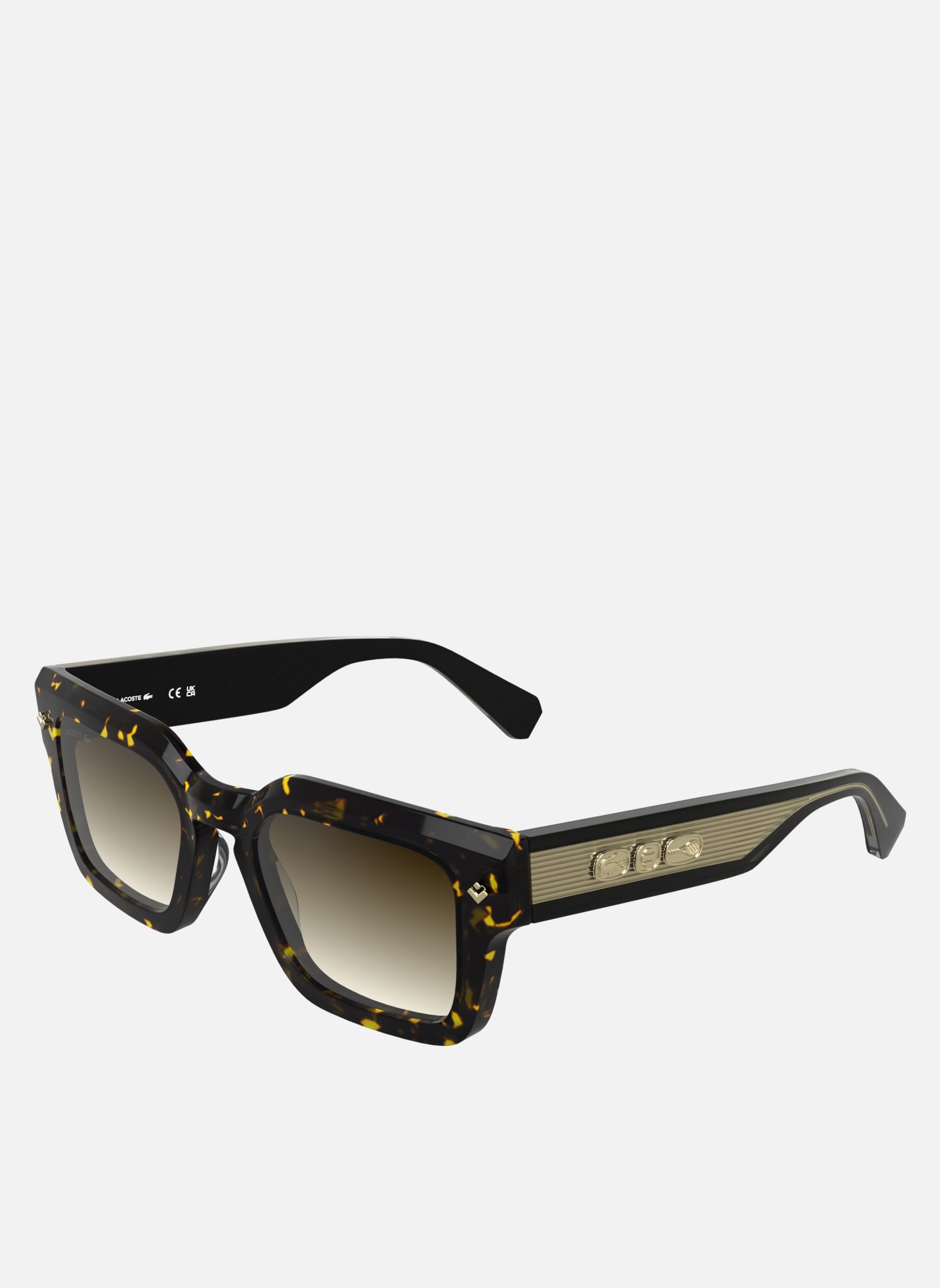 Lunettes de soleil homme marron Lacoste Lunettes de soleil homme marron Marron