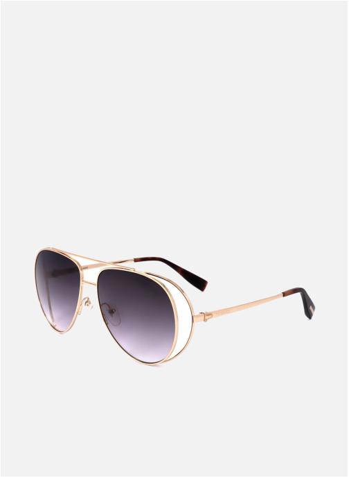 Trussardi Lunettes de soleil femme or et bronze