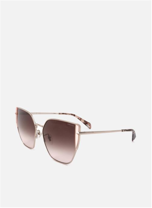 Police Lunettes de soleil femme or et bronze