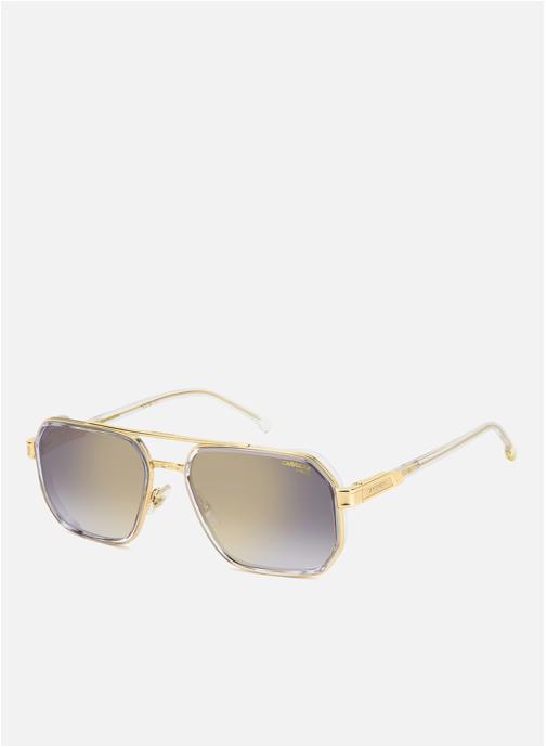 Carrera Lunettes de soleil homme or et bronze