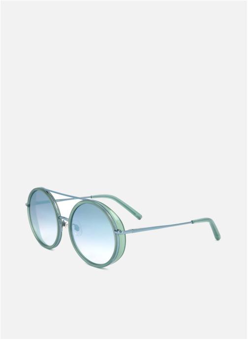 Linda Farrow Lunettes de soleil femme vert