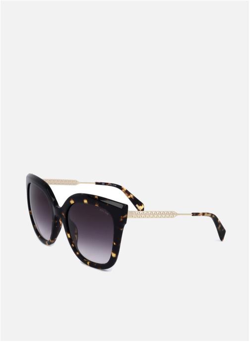 Police Lunettes de soleil femme marron
