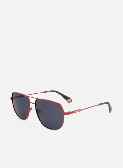 Polaroid Lunettes de soleil homme rouge