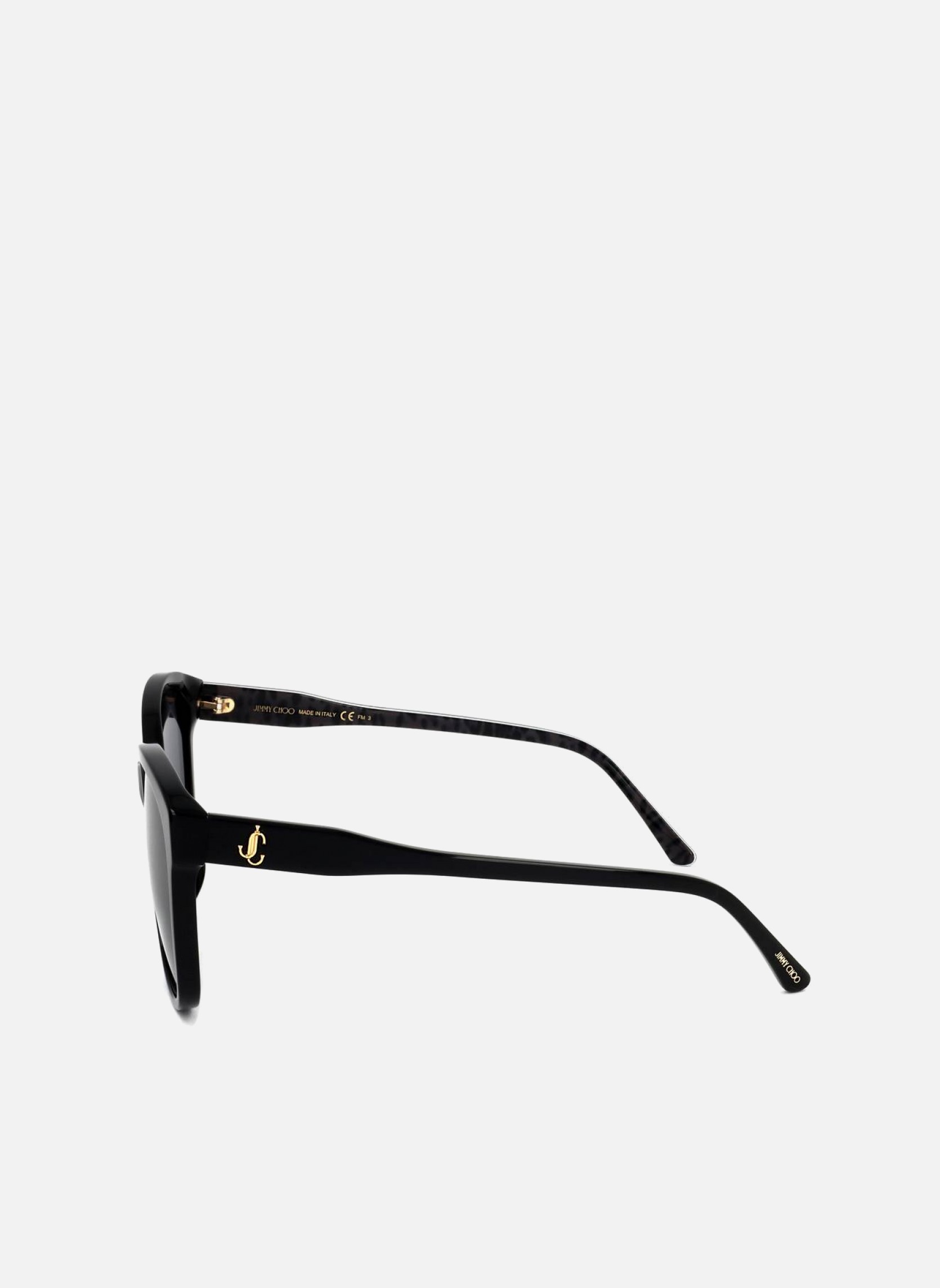 Lunettes de soleil femme noir Jimmy Choo Lunettes de soleil femme noir Noir