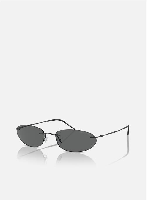 Giorgio Armani Lunettes de soleil femme noir