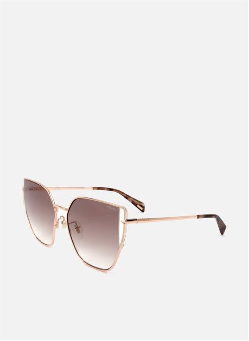 Police Lunettes de soleil femme or et bronze