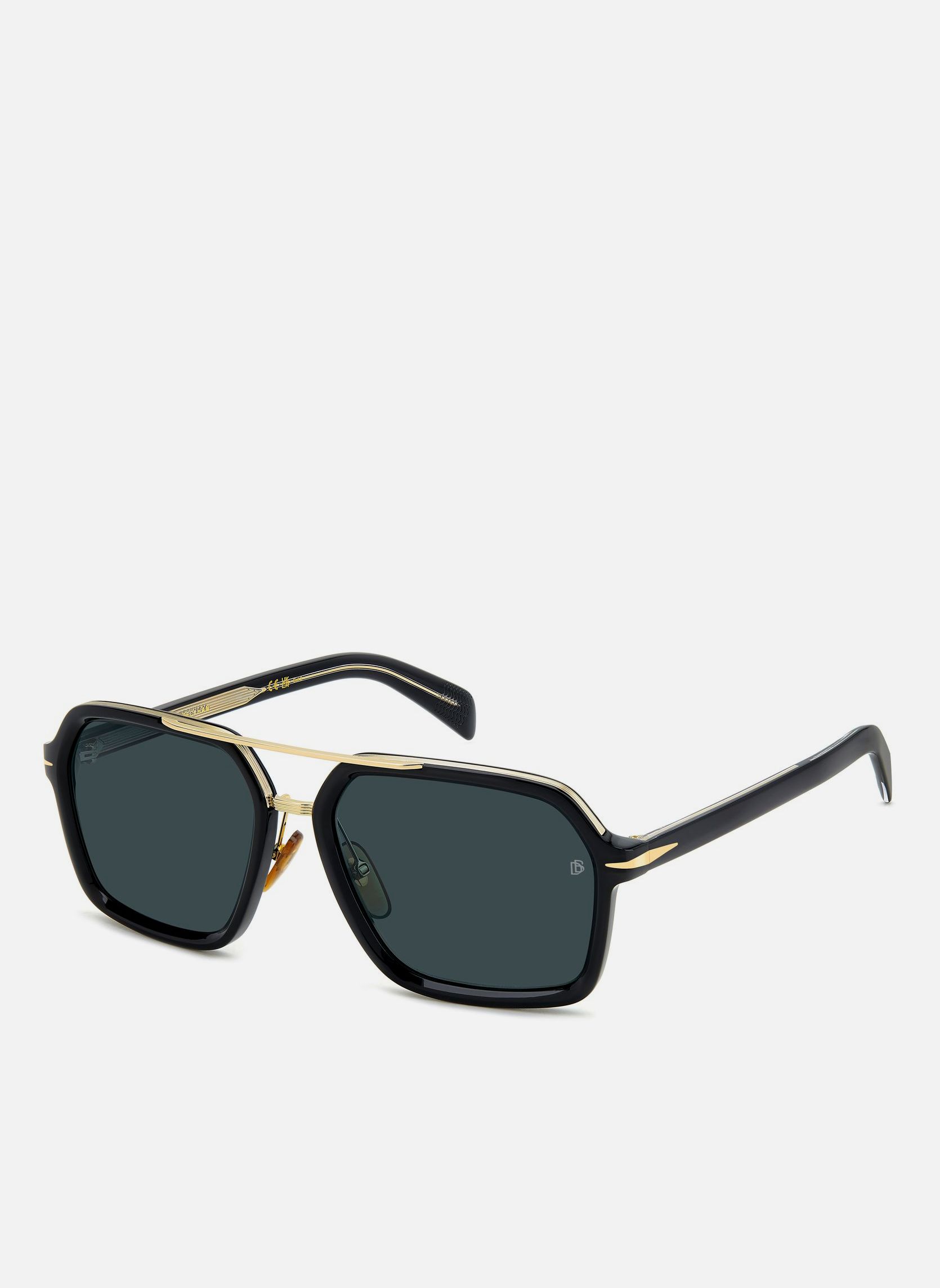 Lunettes de soleil homme noir David Beckham Lunettes de soleil homme noir Noir