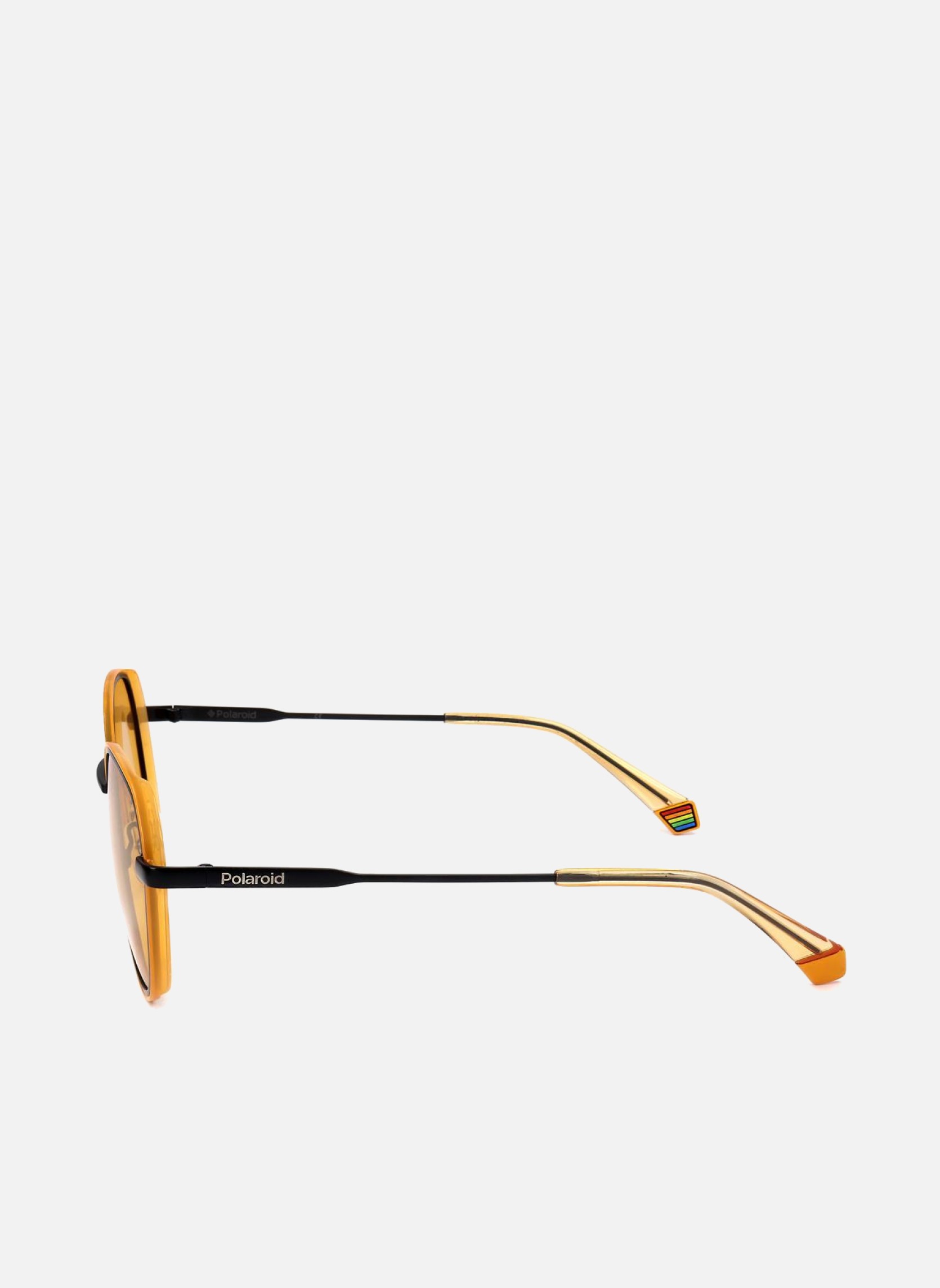 Lunettes de soleil homme or et bronze Polaroid Lunettes de soleil homme or et bronze Or