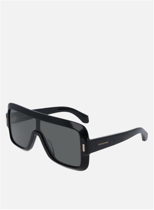 Salvatore Ferragamo Lunettes de soleil femme noir