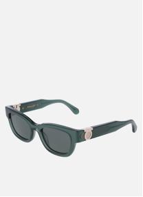 Lunettes de soleil femme vert Salvatore Ferragamo Lunettes de soleil femme vert Vert