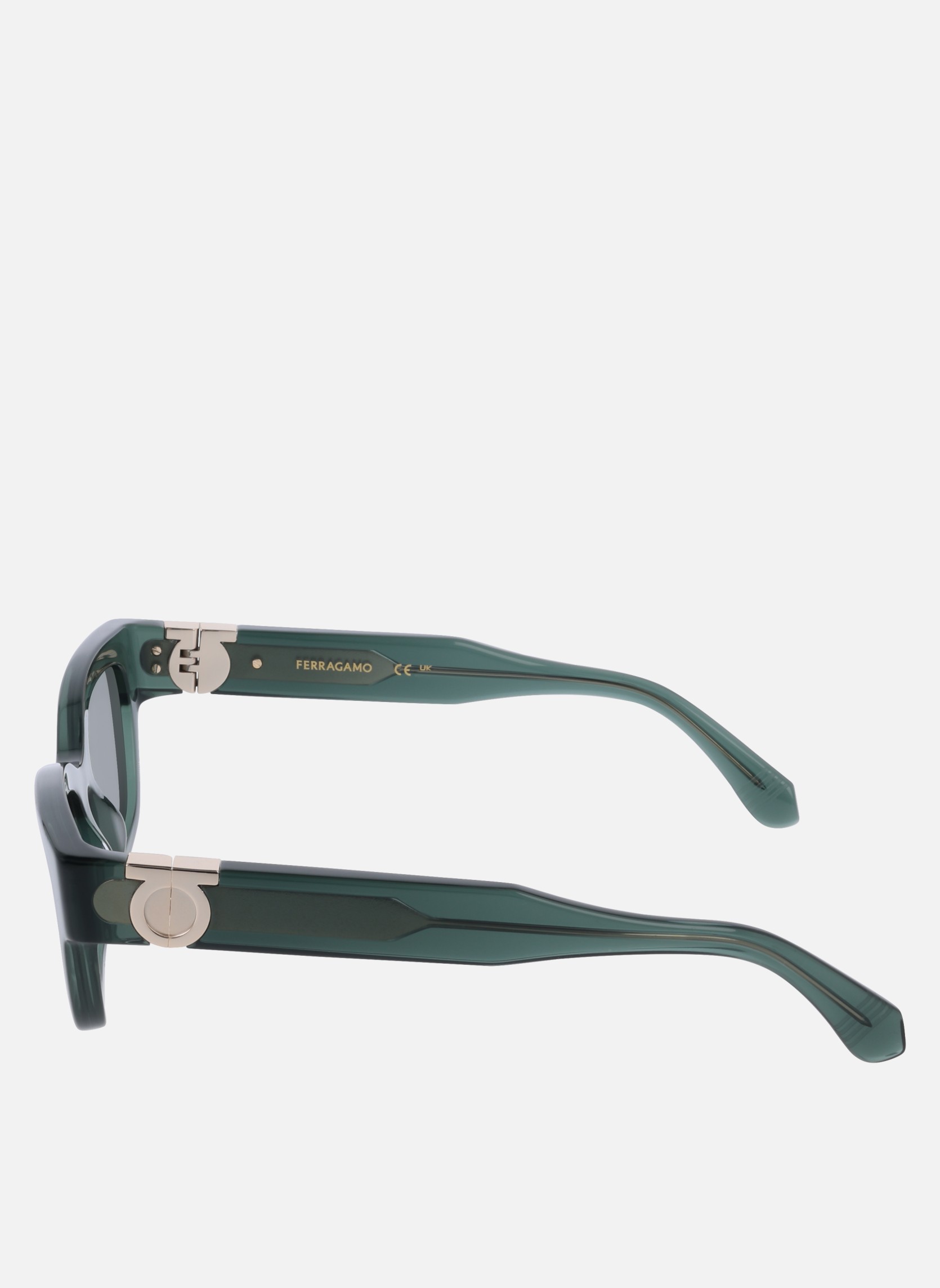 Lunettes de soleil femme vert Salvatore Ferragamo Lunettes de soleil femme vert Vert