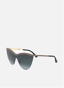 Lunettes de soleil femme or et bronze Jimmy Choo Lunettes de soleil femme or et bronze Or