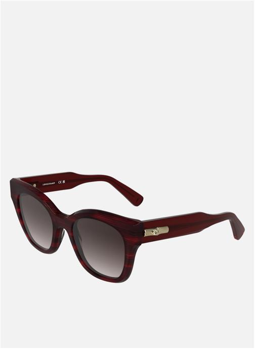 Longchamp Lunettes de soleil femme rouge