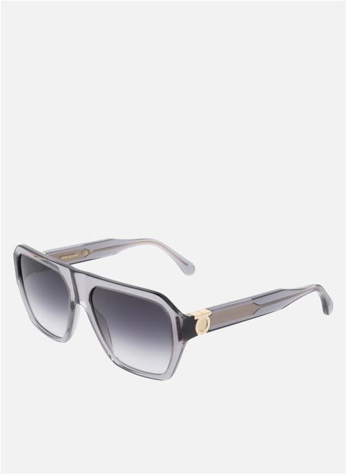 Salvatore Ferragamo Lunettes de soleil homme gris