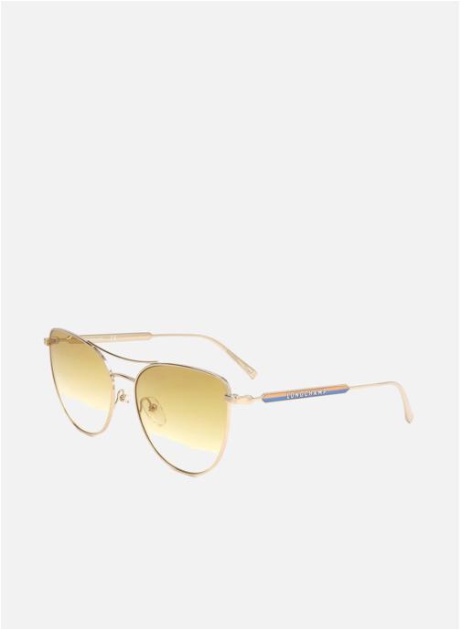 Longchamp Lunettes de soleil femme or et bronze