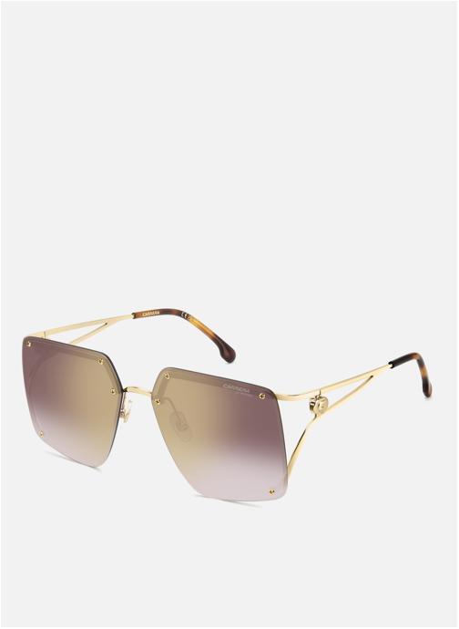Carrera Lunettes de soleil femme or et bronze