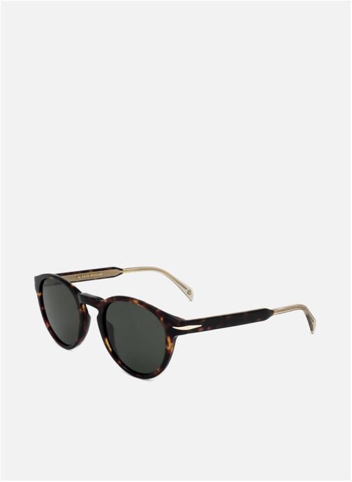 David Beckham Lunettes de soleil homme marron