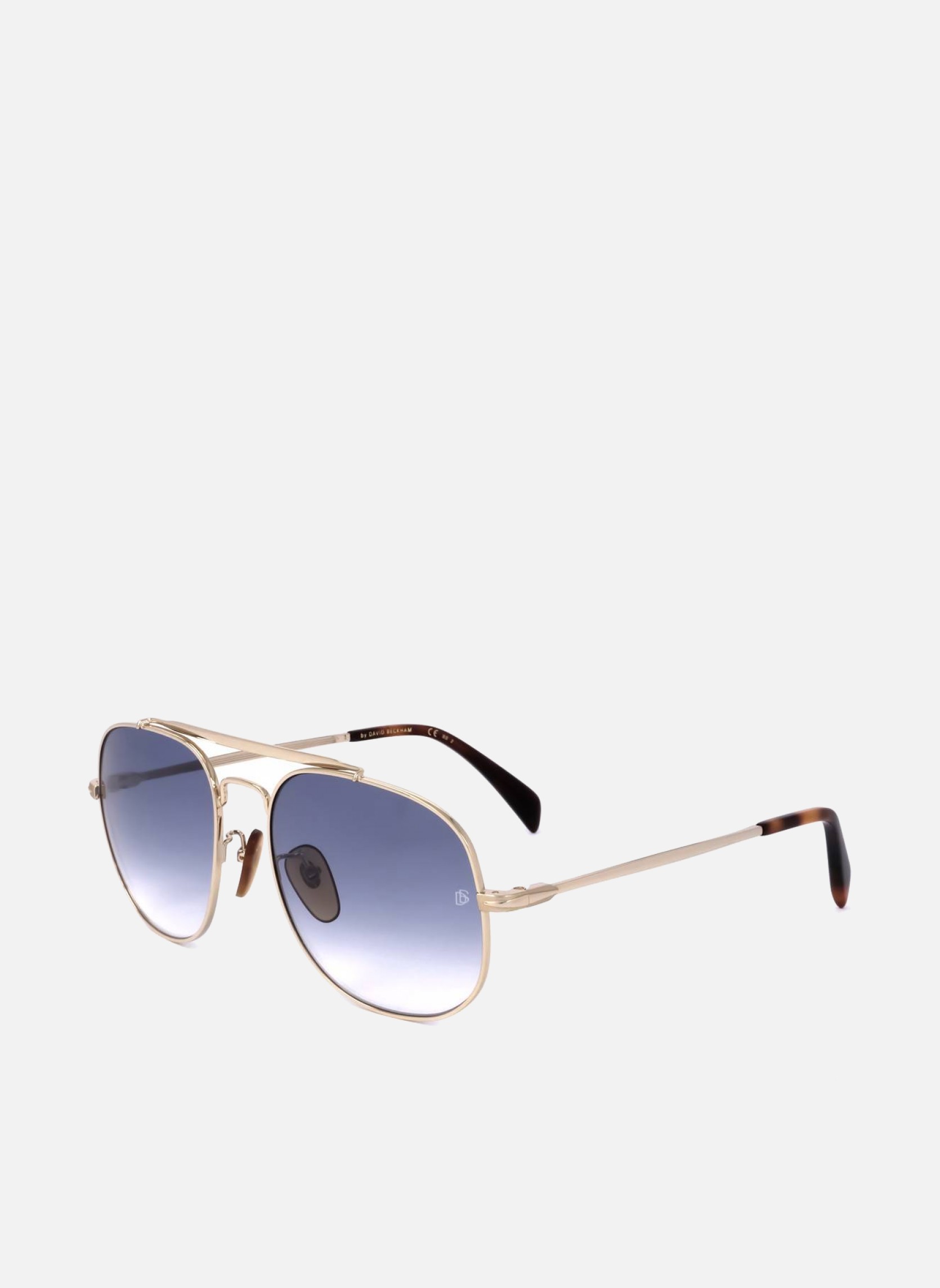 Lunettes de soleil homme or et bronze David Beckham Lunettes de soleil homme or et bronze Or