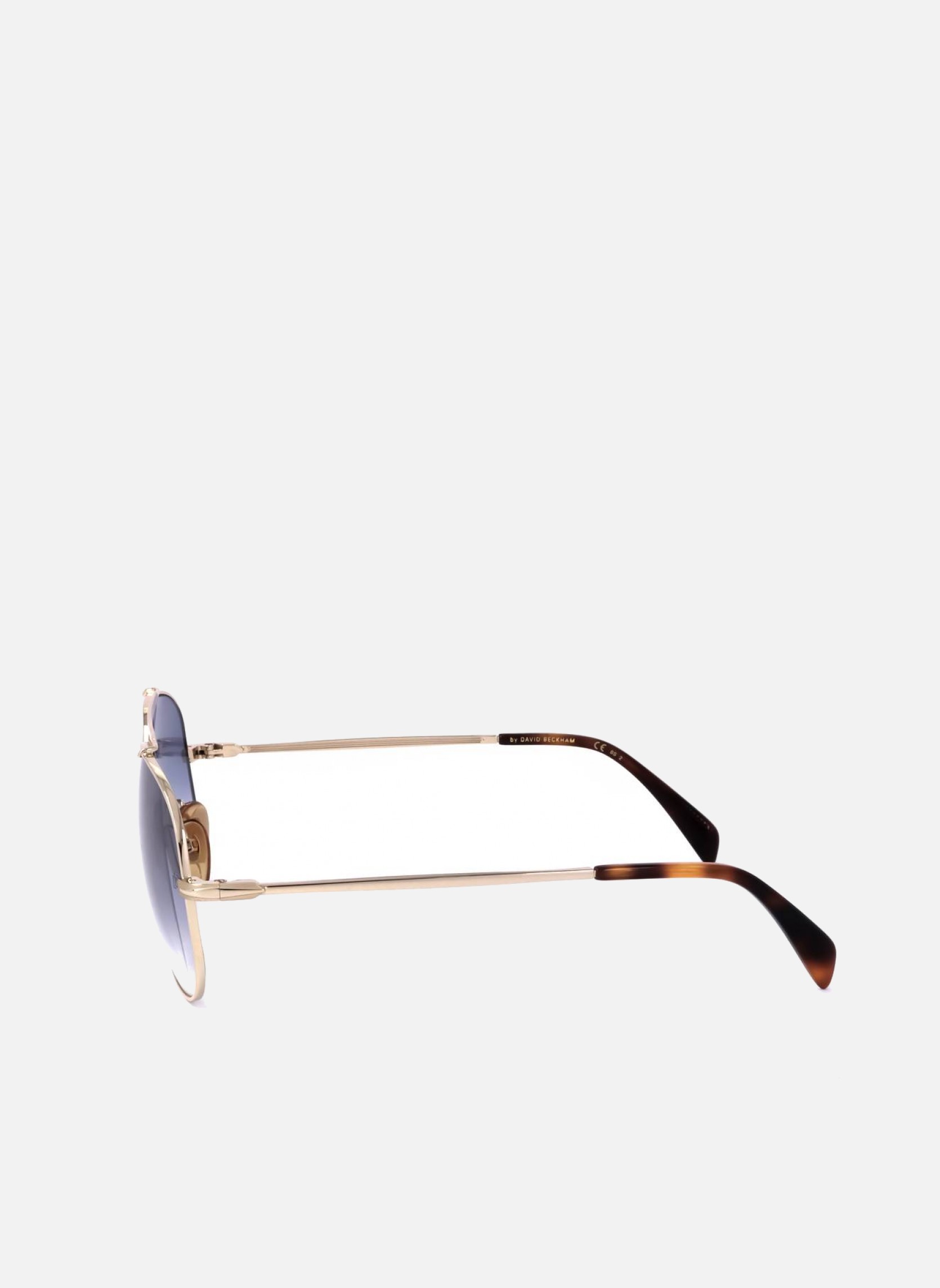 Lunettes de soleil homme or et bronze David Beckham Lunettes de soleil homme or et bronze Or