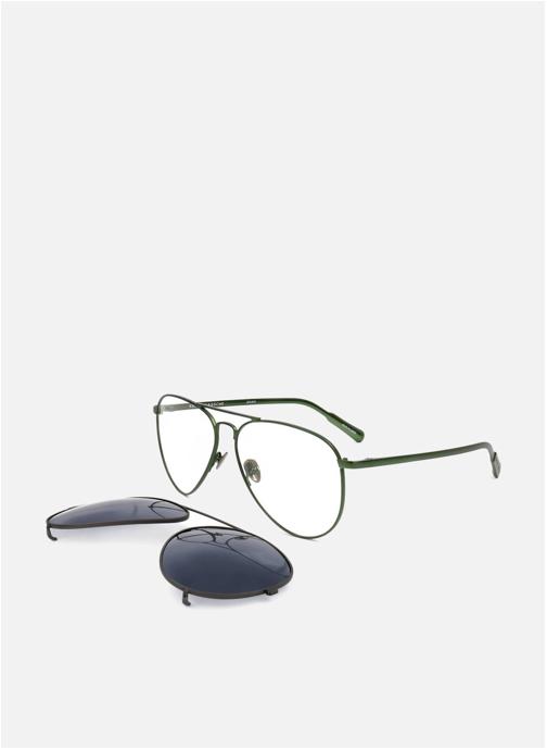 Linda Farrow Lunettes de soleil homme vert