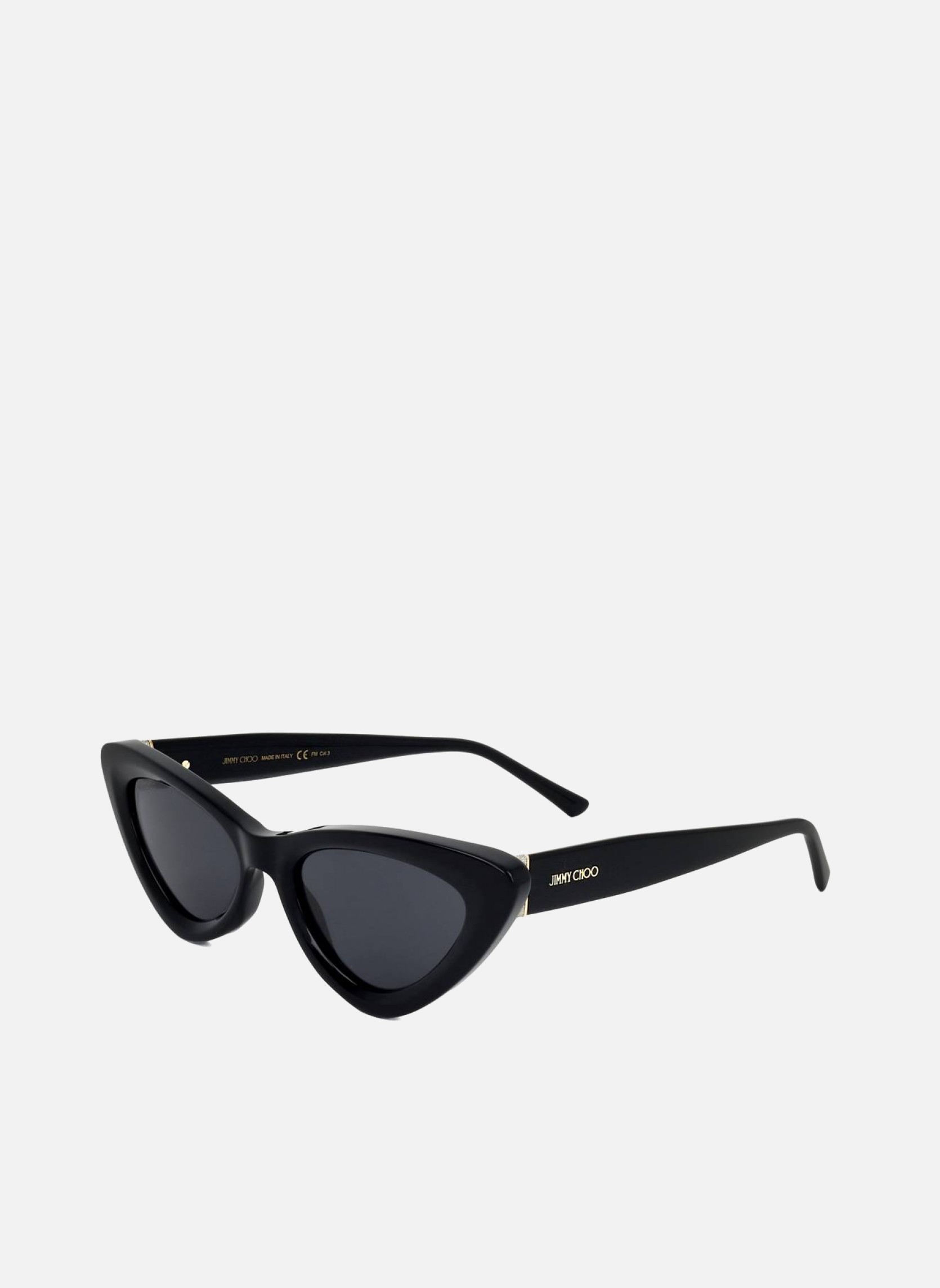Lunettes de soleil femme noir Jimmy Choo Lunettes de soleil femme noir Noir