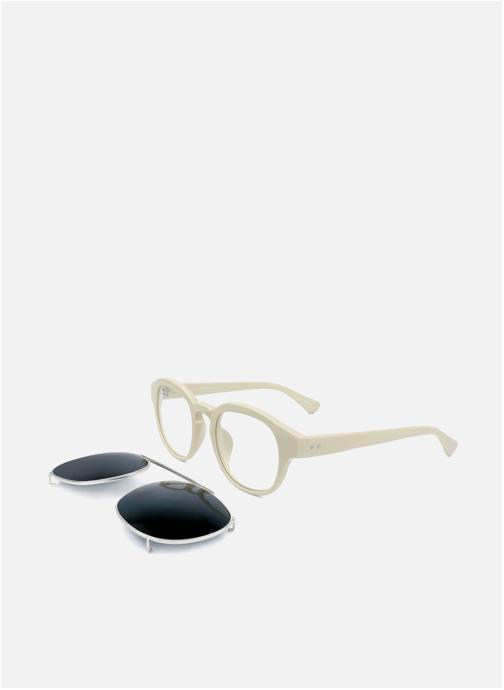 Linda Farrow Lunettes de soleil homme beige