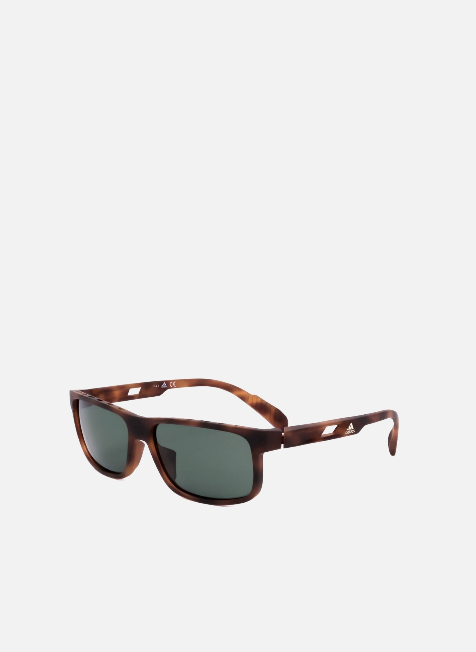 Lunettes de soleil homme marron Adidas Sport Lunettes de soleil homme marron Marron
